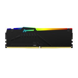 Memoria RAM Kingston DIMM DDR5 16 GB 6400mt, s Fury beast black expo RGB cl32 288pin 1.4v con disipador de calor p, pc, gamer, a