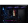 Memoria RAM Kingston DIMM DDR5 16 GB 6400mt, s Fury beast black expo RGB cl32 288pin 1.4v con disipador de calor p, pc, gamer, a