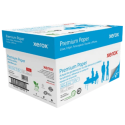 Papel Xerox Premium Azul Tamaño Carta 97% Blancura 75 gr Caja C/5000 hojas