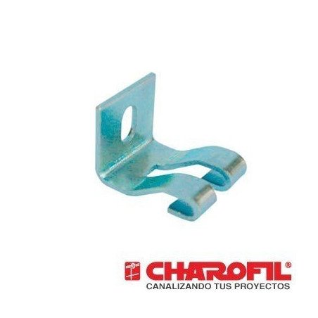 Grapa de suspensión, con acabado Electro Zinc