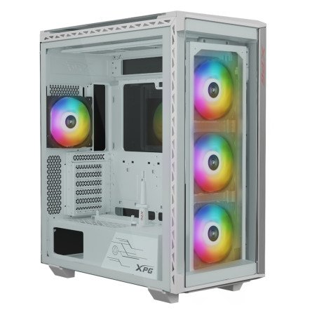 copia de Gabinete XPG BATTLECRUISER II PST, Midi Tower, PC, Negro, ATX, EATX, Micro ATX, Mini-ITX, Acero inoxidable, Juego