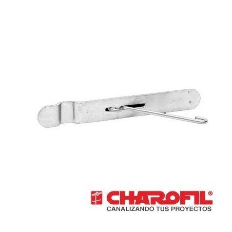 Herramienta de fijación para clip recto automático, con acabado Electro Zinc