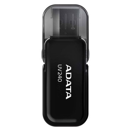 Memoria USB 2.0 de 16GB Adata UV240, Negro, 16 GB, USB 2.0
