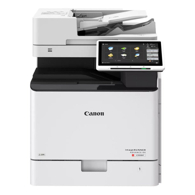 Impresora Láser Canon imageRUNNER ADVANCE DX C259iF, Impresión a color, 1200 x 1200 DPI, A4, Impresión directa, Negro, Gris