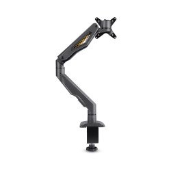 Soporte de escritorio StarTech.com H1M1AG2-MONITOR-ARM, Broche, 10 kg, 81.3 cm (32"), 100 x 100 mm, Ajustes de altura, Negro