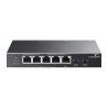 Swirch Gigabit Ethernet (10/100/1000) TP-Link TL-SG1005P-PD, Energía sobre Ethernet (PoE), Montaje de pared Swirch Gigabit Ethernet (10/100/1000) TP-Link TL-SG1005P-PD, Energía sobre Ethernet (PoE), Montaje de pared