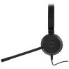 Diadema Jabra Evolve 20 SE, Alámbrico, 150 - 7000 Hz, Oficina/Centro de llamadas, 132 g, Auriculares, Negro