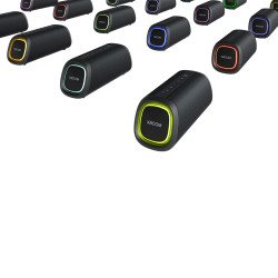 Bocina Bluetooth portátil LG XBOOM Go XG5QBK IP67 y batería de 18 horas de duración 30w