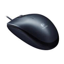 Mouse Logitech M90 negro óptico alámbrico USB PC Mac
