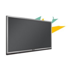 Monitor interactivo LED jcvision 75, 4k 3840x 2160 UHD, jctouch jct-75k, 10 toques, Android 5.1, 400 cd, 5 HDMI, USB, VGA, RJ45