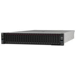 Servidor Lenovo thinksystem SR630 v3 Intel Xeon Silver 4510 12c 150w 2.4 GHz, RAM 1x32 GB, raid 9350 8i 2 GB, 8x 2.5 SAS, SATA