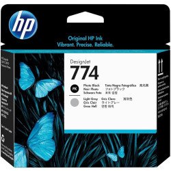 Cabezal HP LF 774 Negro Fotográfico - Gris Claro