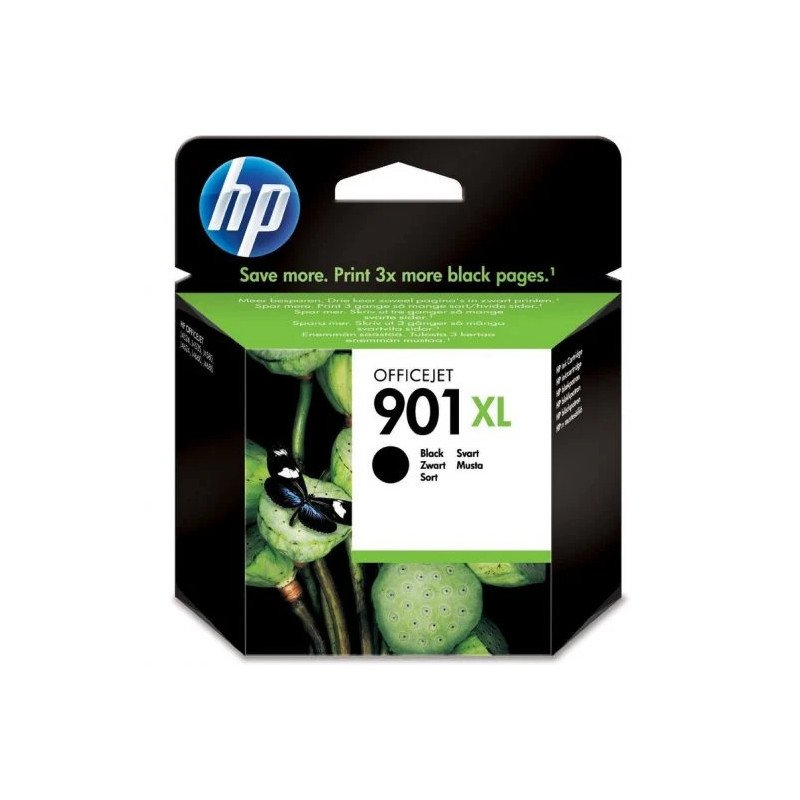 HP 901XL Black Officejet Ink Cartridge cartucho de tinta Original Negro HP 901XL Black Officejet Ink Cartridge cartucho de tinta Original Negro