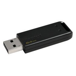 Memoria Kingston 64Gb USB 2.0 alta velocidad, DataTraveler 20 negro