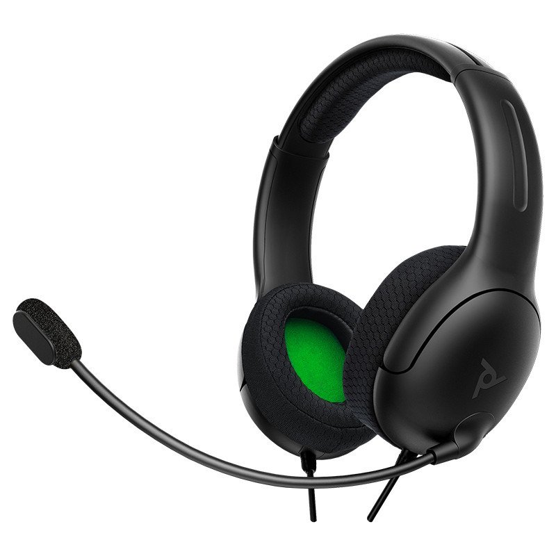 Auriculares de gaming pdp airlite lvl40 cableado sobre la oreja estéreo, negro, binaural, cerrado, 20ohm, 10hz a 20khz, función