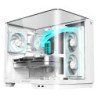 Gabinete Balam Rush gamer curve 6800 media torre "sin fuente" blanco
