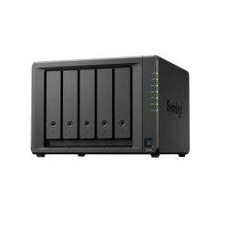 unidad de expansión Synology dx525 5 bahías 3.5 SATA HDD, 2.5 SATA SSD, hasta 100 TB, hot-swap solo compatible con DS925+
