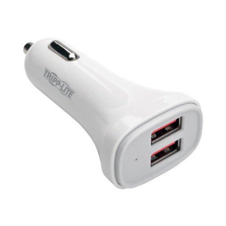 Cargador USB Tripp-Lite U280-C02-S2 - Auto, USB, Color blanco, 5 V
