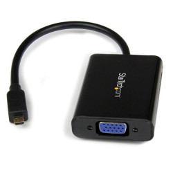 Convertidor Micro HDMI a VGA StarTech.com - Negro