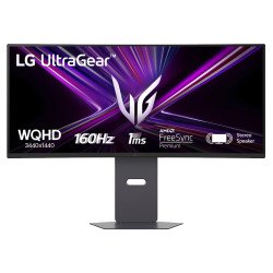 Monitor LG 34G600A-B, 86.4 cm (34"), 3440 x 1440 Pixeles, Wide Quad HD, LCD, 5 ms, Negro