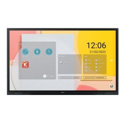 Sharp AQUOS BOARD Pizarrón Interactivo Infrarrojo LCD 75” 4K, 16, 7, 3 años garantía sitio