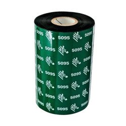 Resin Ribbon(MEXICO), roll, 110mmx450m (4.33inx1476ft), 5095, High Performance, 25mm (1in) Core,