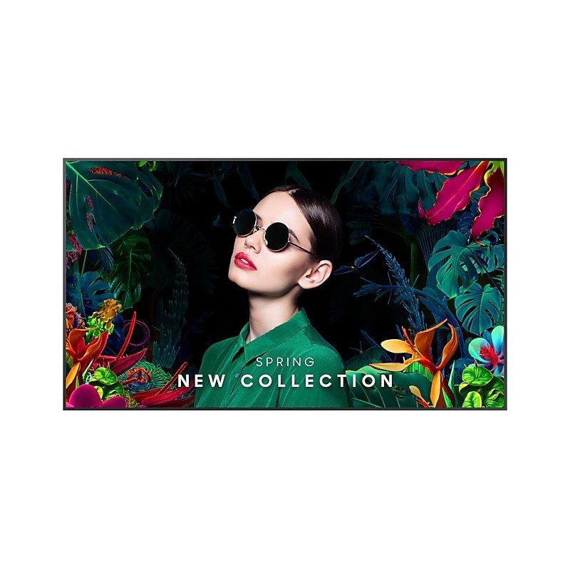 Pantalla plana publicitaria Samsung LH98QMCEBGCXZA, de señalización digital, 2.49 m (98"), LCD, 3840 x 2160 Pixeles, Wifi