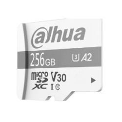 Dahua memoria micro SD de 256 GB uhs-i, c10 u3 v30 a2, velocidad de lectura 100 Mb s, velocidad de escritura de 80 Mb s, especia