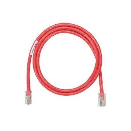 Cable de parcheo UTP Categoría 5e, con plug modular en cada extremo - 3 m. - Rojo