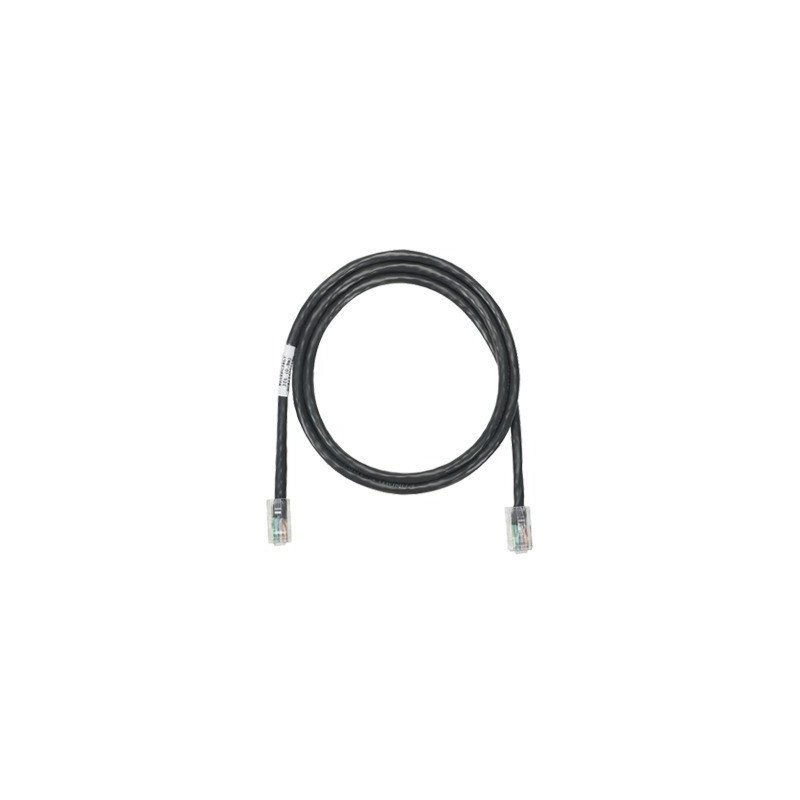 Cable de parcheo UTP Categoría 5e, con plug modular en cada extremo - 4.3 m. - Negro Cable de parcheo UTP Categoría 5e, con plug modular en cada extremo - 4.3 m. - Negro