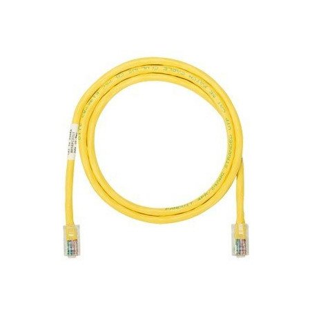 Cable de parcheo UTP Categoría 5e, con plug modular en cada extremo - 6 m. - Amarillo