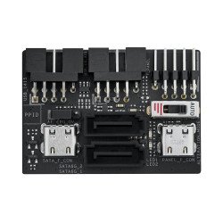 Tarjeta madre ASUS ROG STRIX X870-I GAMING WIFI, AMD, socket AM5, Ryzen 7000, 8000, 9000 Series, DDR5-SDRAM, 96 GB, DIMM