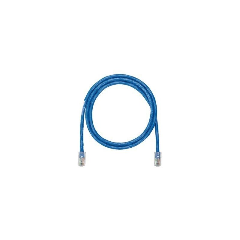 Cable de parcheo UTP Categoría 5e, con plug modular en cada extremo - 1.5 m. - Azul