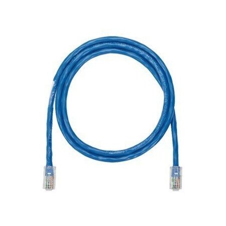 Cable de parcheo UTP Categoría 5e, con plug modular en cada extremo - 1.5 m. - Azul