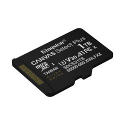 MicroSDXC Clase 10 Kingston Technology Canvas Select Plus Gen3, 1 TB, UHS-I, 150 MB/s, Class 3 (U3)