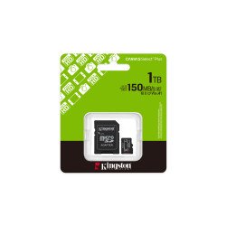 MicroSDXC Clase 10 Kingston Technology Canvas Select Plus Gen3, 1 TB, UHS-I, 150 MB/s, Class 3 (U3)
