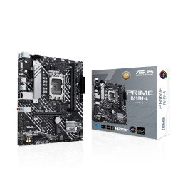 Tarjeta madre Asus PRIME H610M-A Intel s-1700 14a gen, 2x DDR5 4800, HDMI, DP, VGA, 2x m.2, 2x USB 3.2, micro ATX