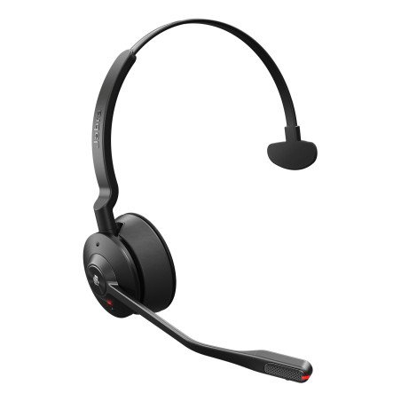 Diadema mono Jabra Engage 55 SE, Inalámbrico, 40 - 16000 Hz, Oficina/Centro de llamadas, 57 g, Auriculares, Negro