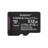 MicroSDXC MEMORIA KINGSTON 512 GB Canvas Select Plus Gen3 150R w/o ADP