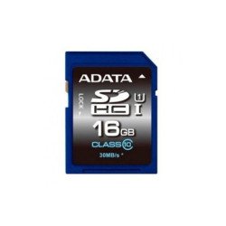 Memoria SD Adata - 16 GB, 30 MB/s, 10 MB/s, Negro, Azul