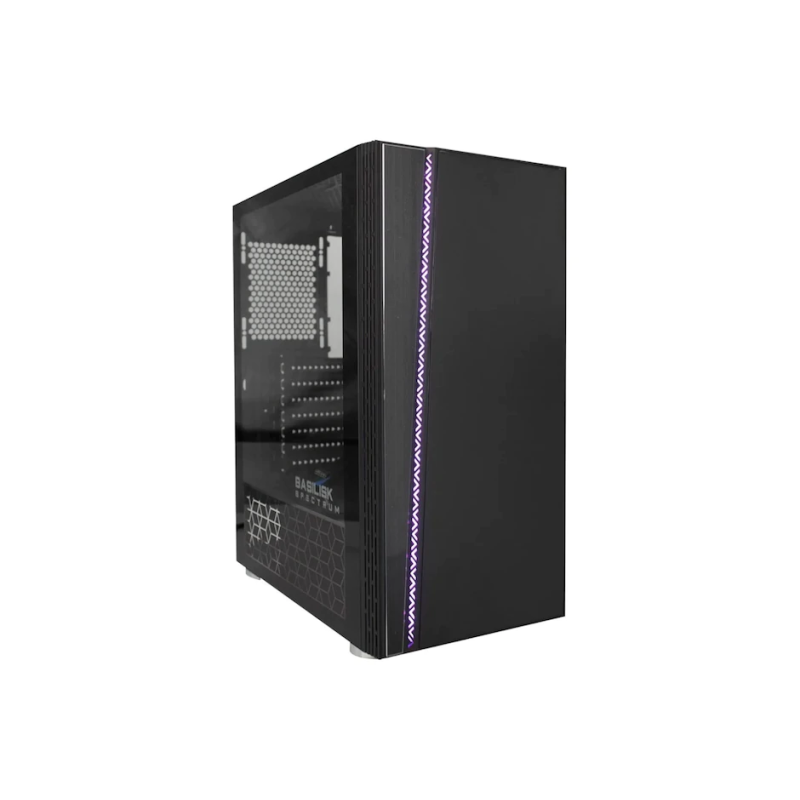 Gabinete gamer Balam Rush-Spectrum, Acteck media torre, ATX, micro ATX