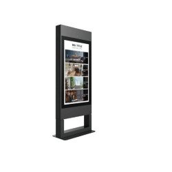 Pantalla comercial LCD de 65 pulgadas, Visualización digital, Video, I