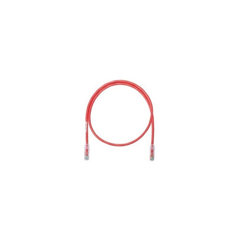 Cable de parcheo UTP Categoría 6, con plug modular en cada extremo - 2 m. - Rojo