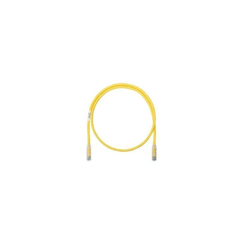 Cable de parcheo UTP Categoría 6, con plug modular en cada extremo - 2 m. - Amarillo Cable de parcheo UTP Categoría 6, con plug modular en cada extremo - 2 m. - Amarillo