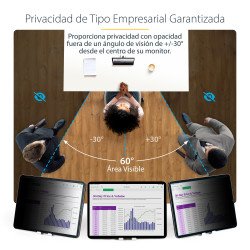 Filtro de privacidad para pantallas StarTech.com 129IP-PRIVACY-SCREEN, 12.9", Tableta, sin marco, Mate, Privacidad, 58 g