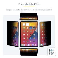 Filtro de privacidad para pantallas StarTech.com 129IP-PRIVACY-SCREEN, 12.9", Tableta, sin marco, Mate, Privacidad, 58 g