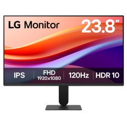 Monitor LG 24U411A-B, 60.5 cm (23.8"), 1920 x 1080 Pixeles, Full HD, LED, 5 ms, Negro