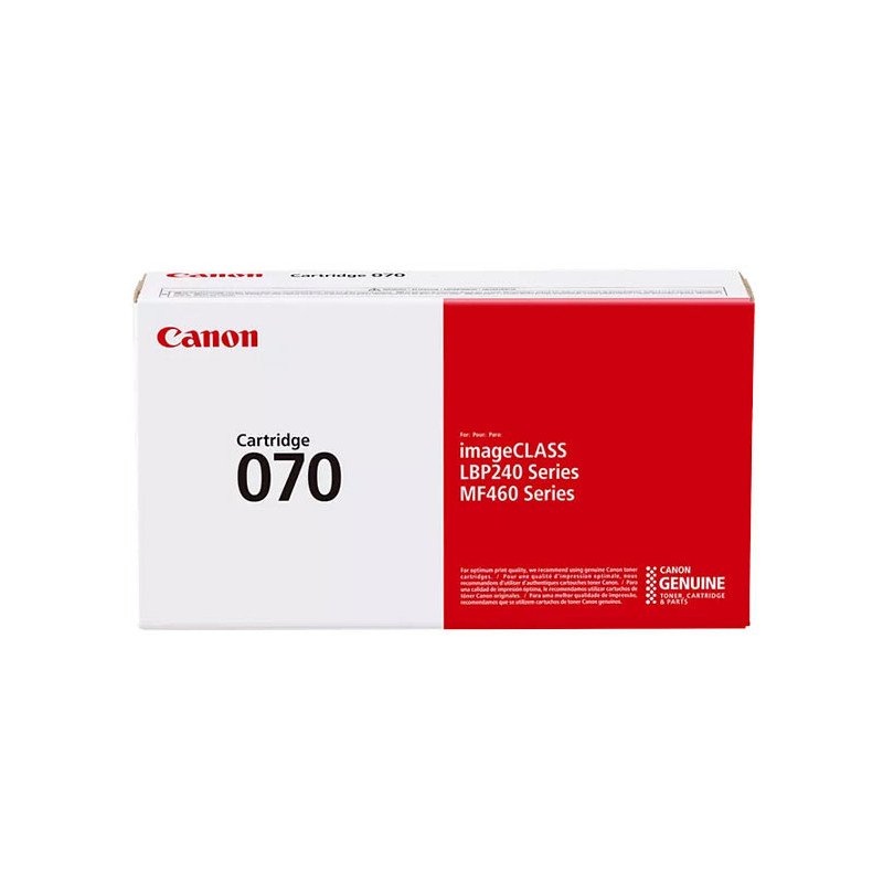 Tóner negro estándar Canon 070, 3000 páginas, Negro Tóner negro estándar Canon 070, 3000 páginas, Negro
