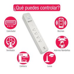 Kit de Energía No-Break 7016 + Supresor Inteligente Wi-Fi