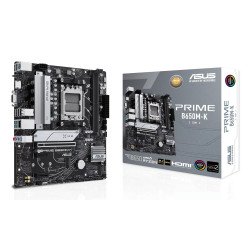 Tarjeta madre Asus prime B650M-k am5 DDR5, MATX, m.2, VGA, HDMI, PCIE 4